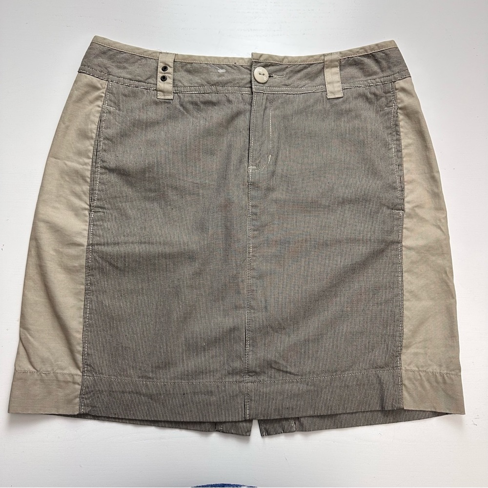 Converse One Star womens size 8 short pinstripe mini skirt - Picture 2 of 8